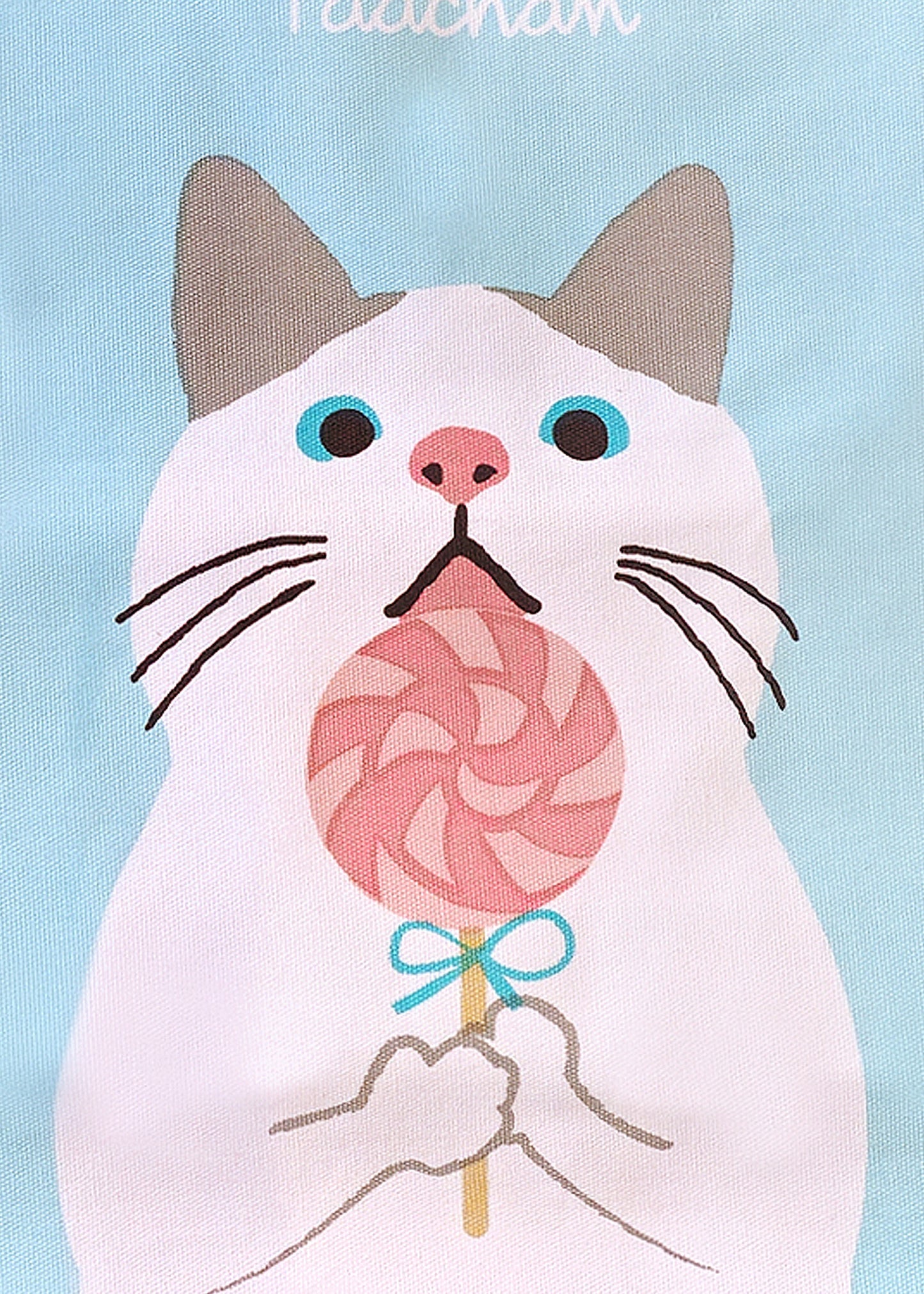 BONBON White Cat Tote