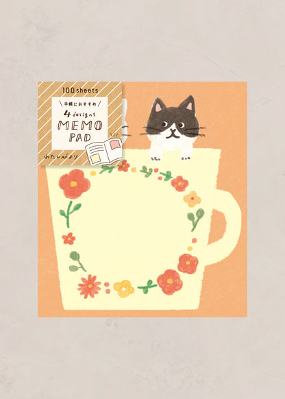 CAT FRIENDS Memo Pad